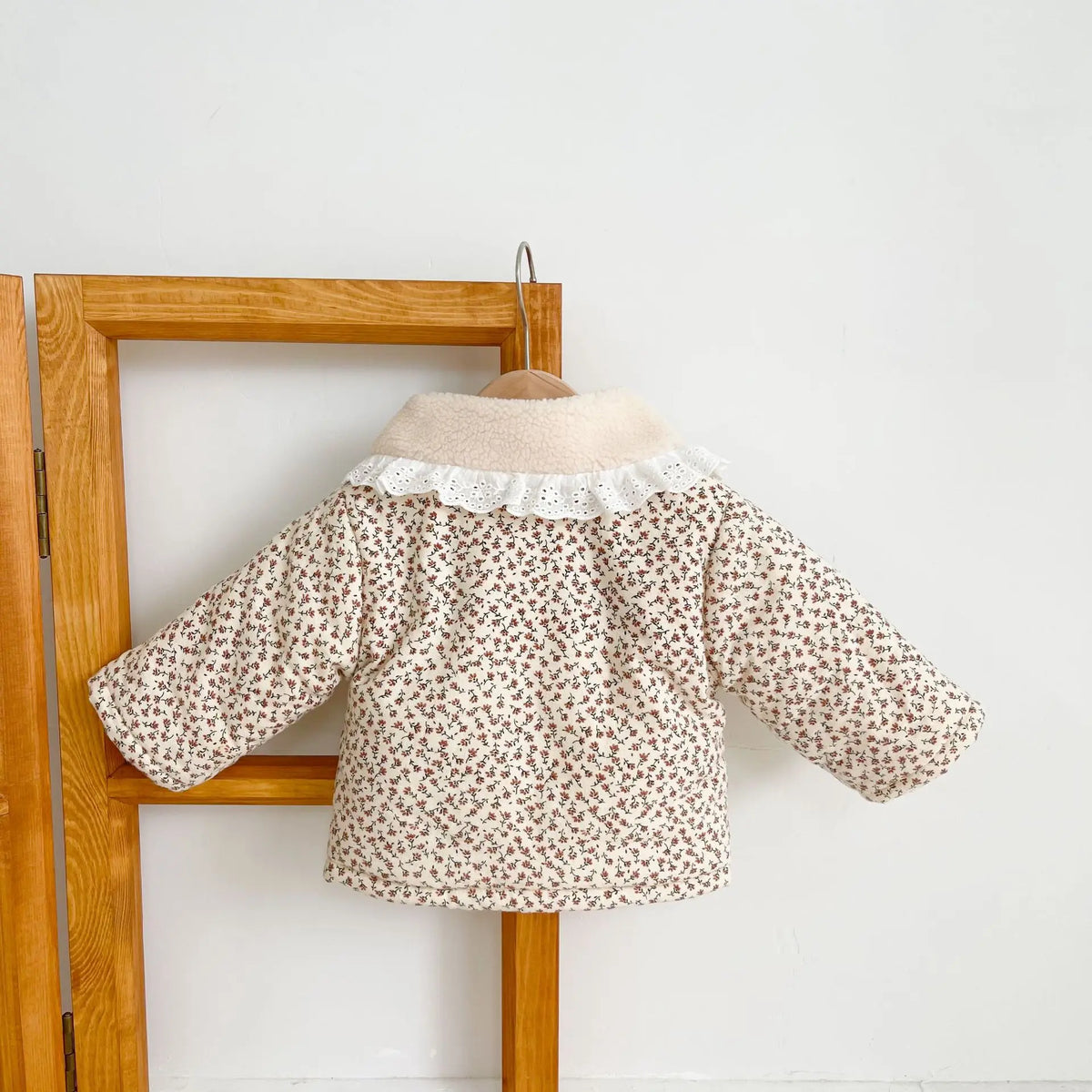 Girl Winter Jacket - Faux Lamb