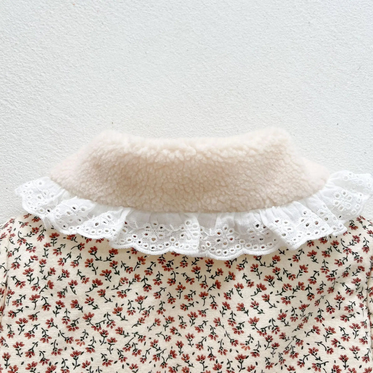 Girl Winter Jacket - Faux Lamb