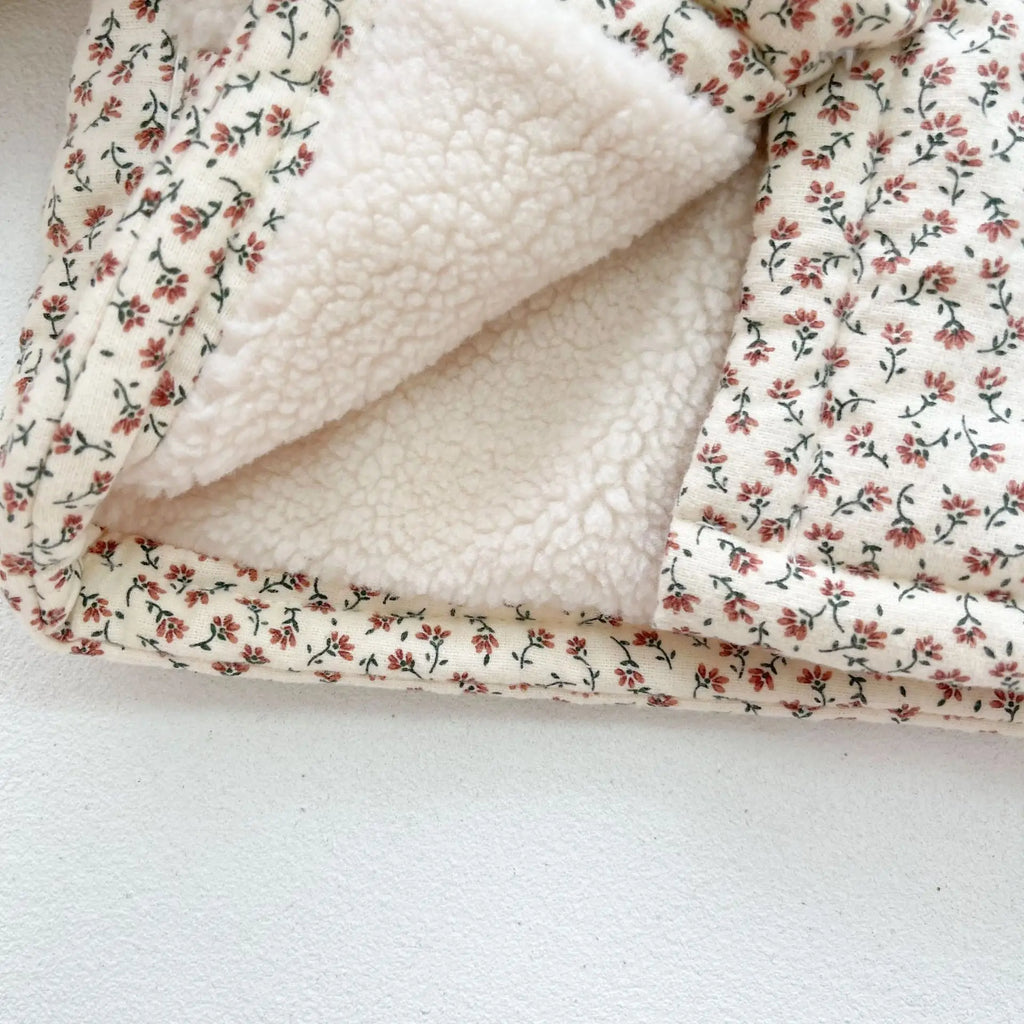 Girl Winter Jacket - Faux Lamb