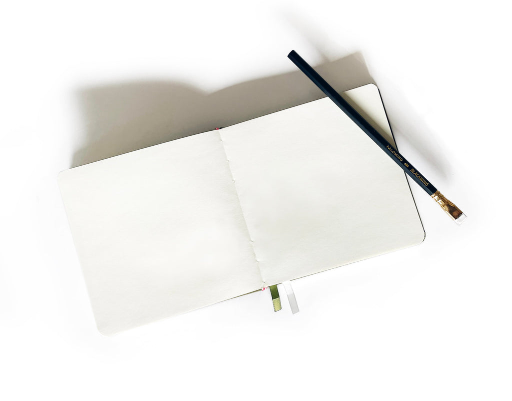 Wedding Vows Foil Embossed Linen Notebook