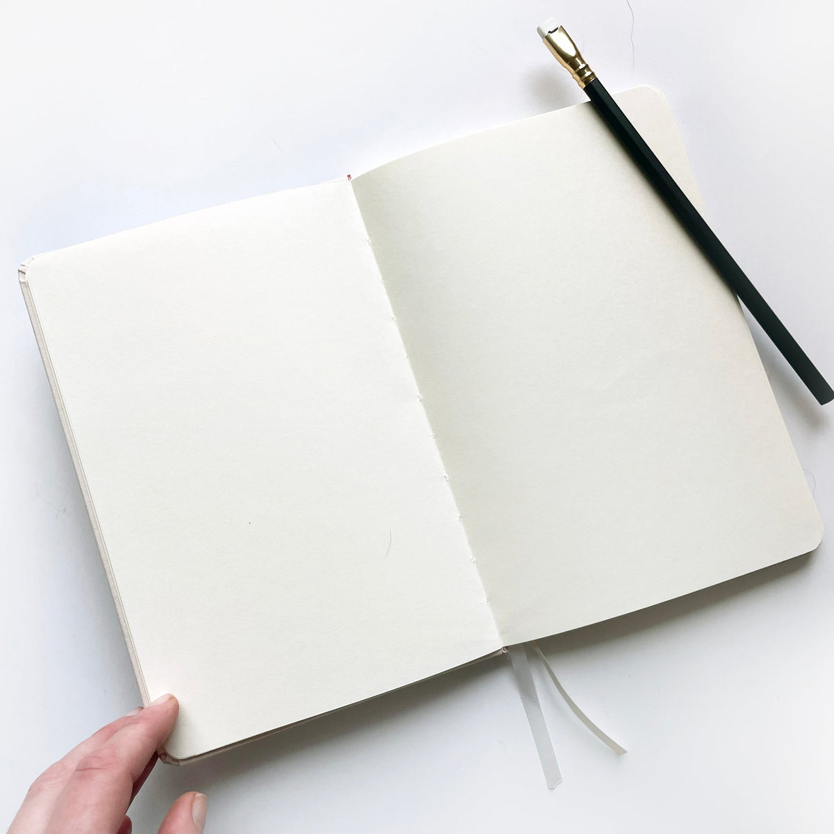 Queen Anne's Lace Foil Stamped Notebook