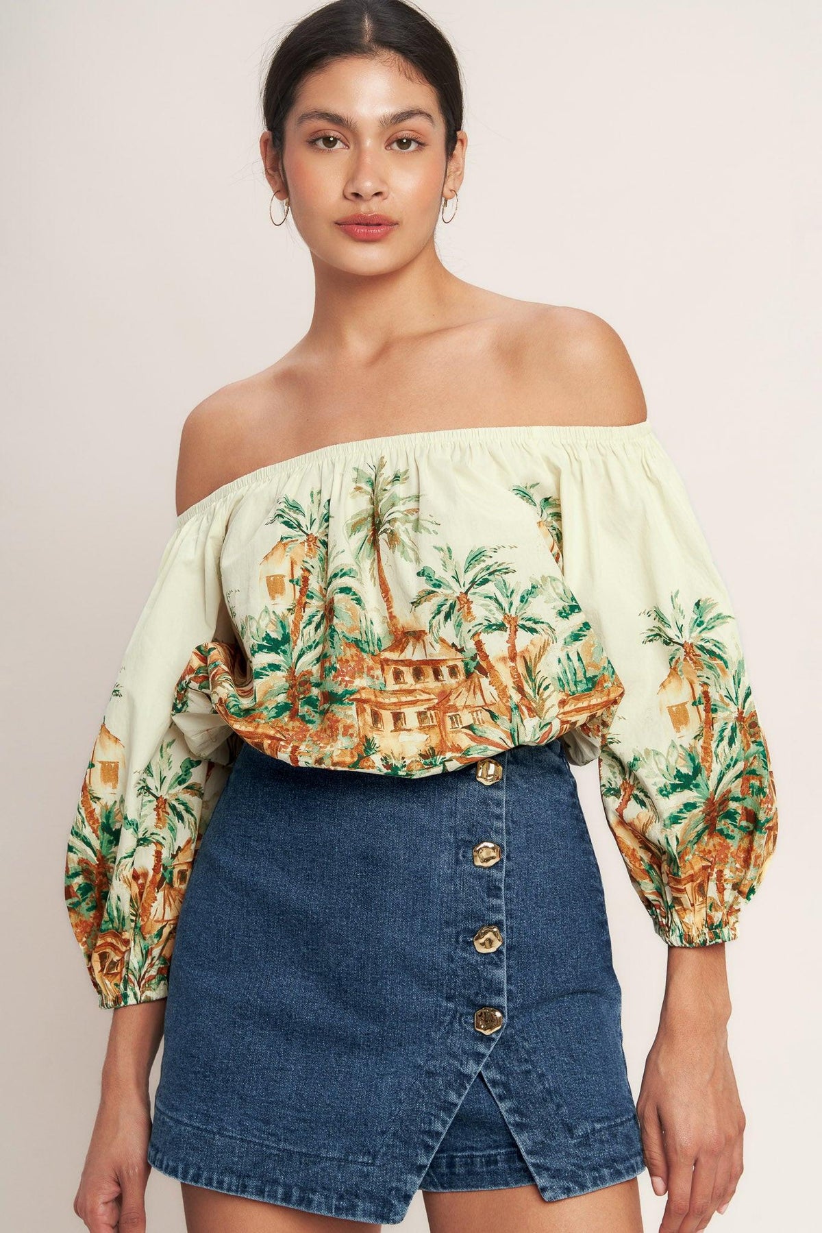 NO SECOND THOUGHT DENIM SKIRT