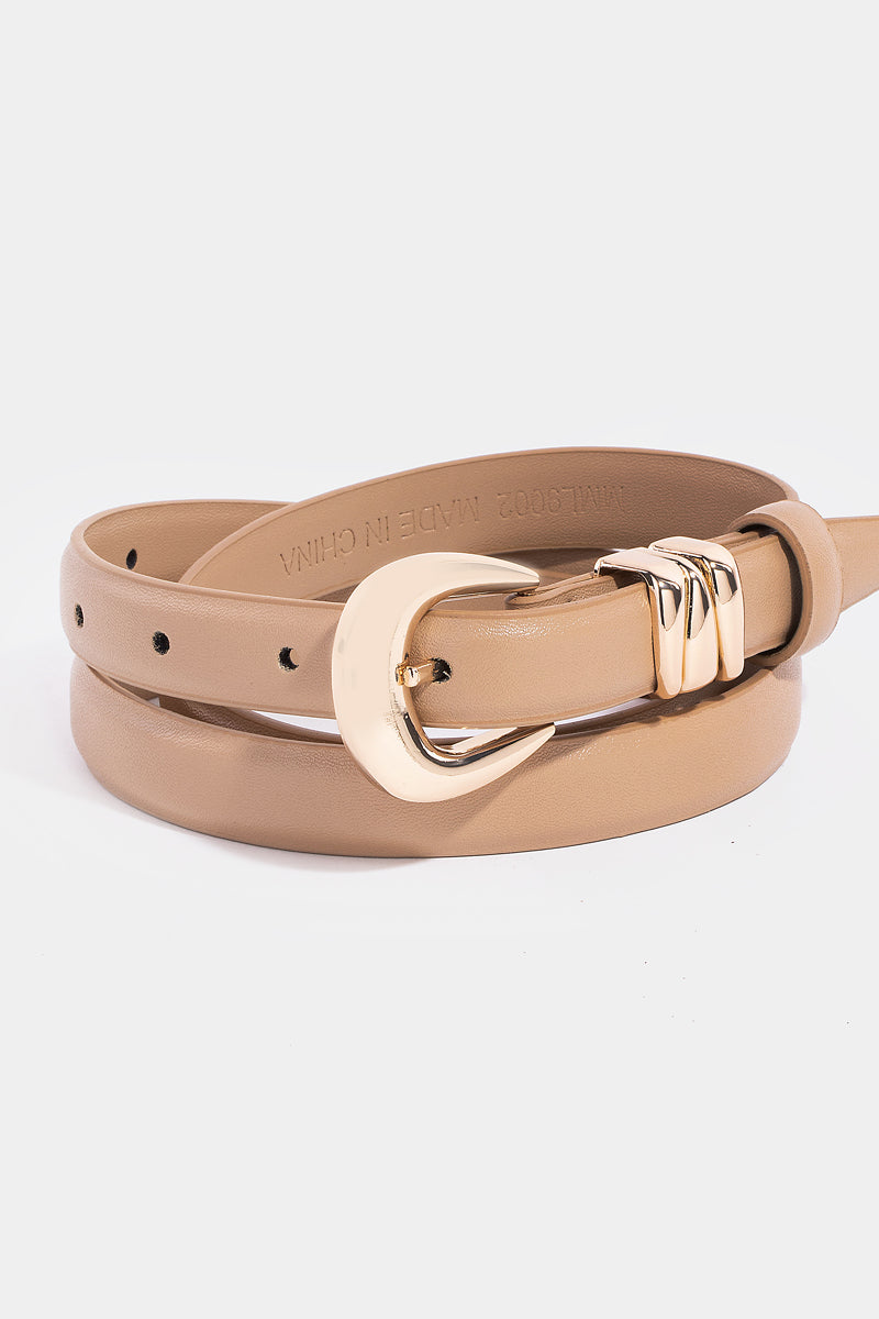 Skinny Leather Belt