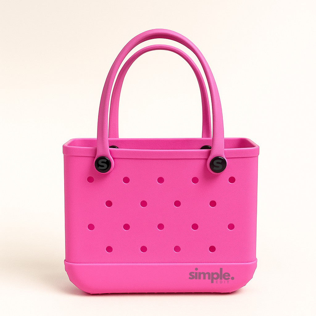 Small Tote – Haute Pink