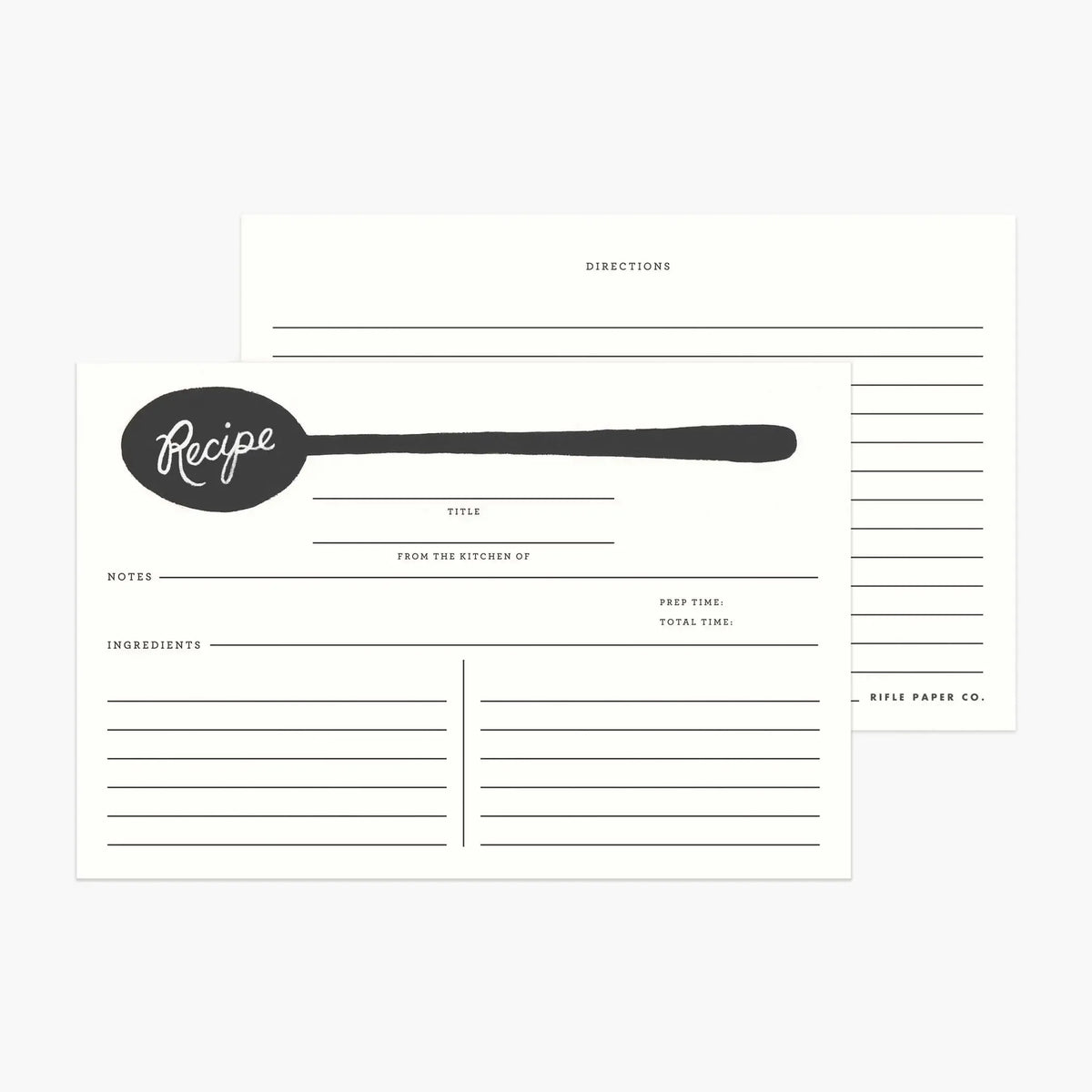 Rifle Paper Co. Citrus Floral Tin Recipe Box