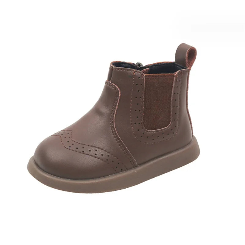 Leather Ankle Boots - Baby + Toddler
