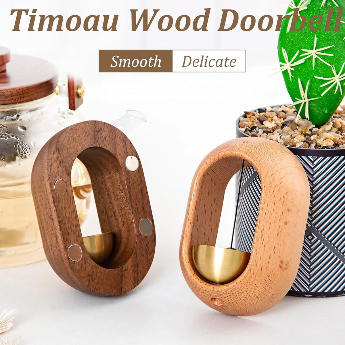 1pc Magnetic Brass Doorbell