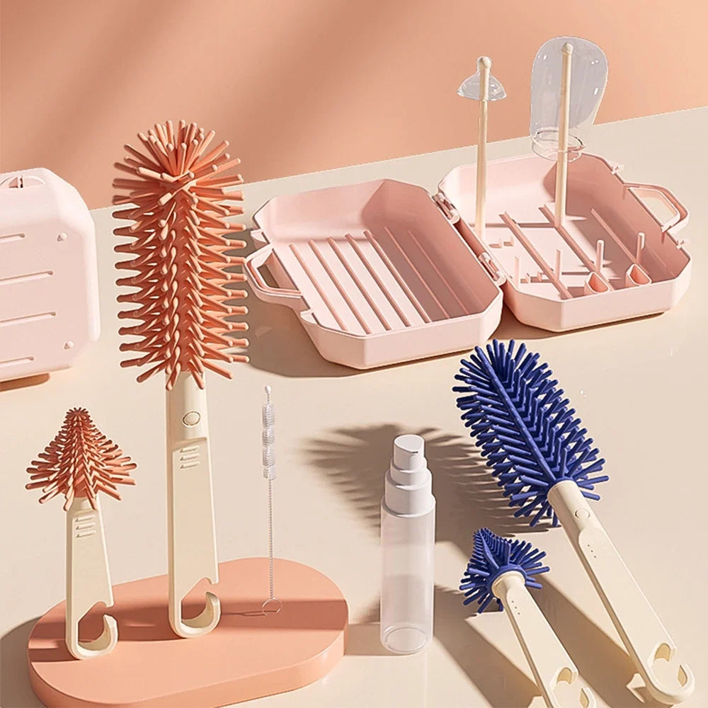 6-in-1 Portable Brush Set