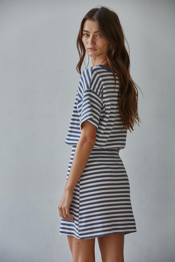 Marley Striped Mini Dress