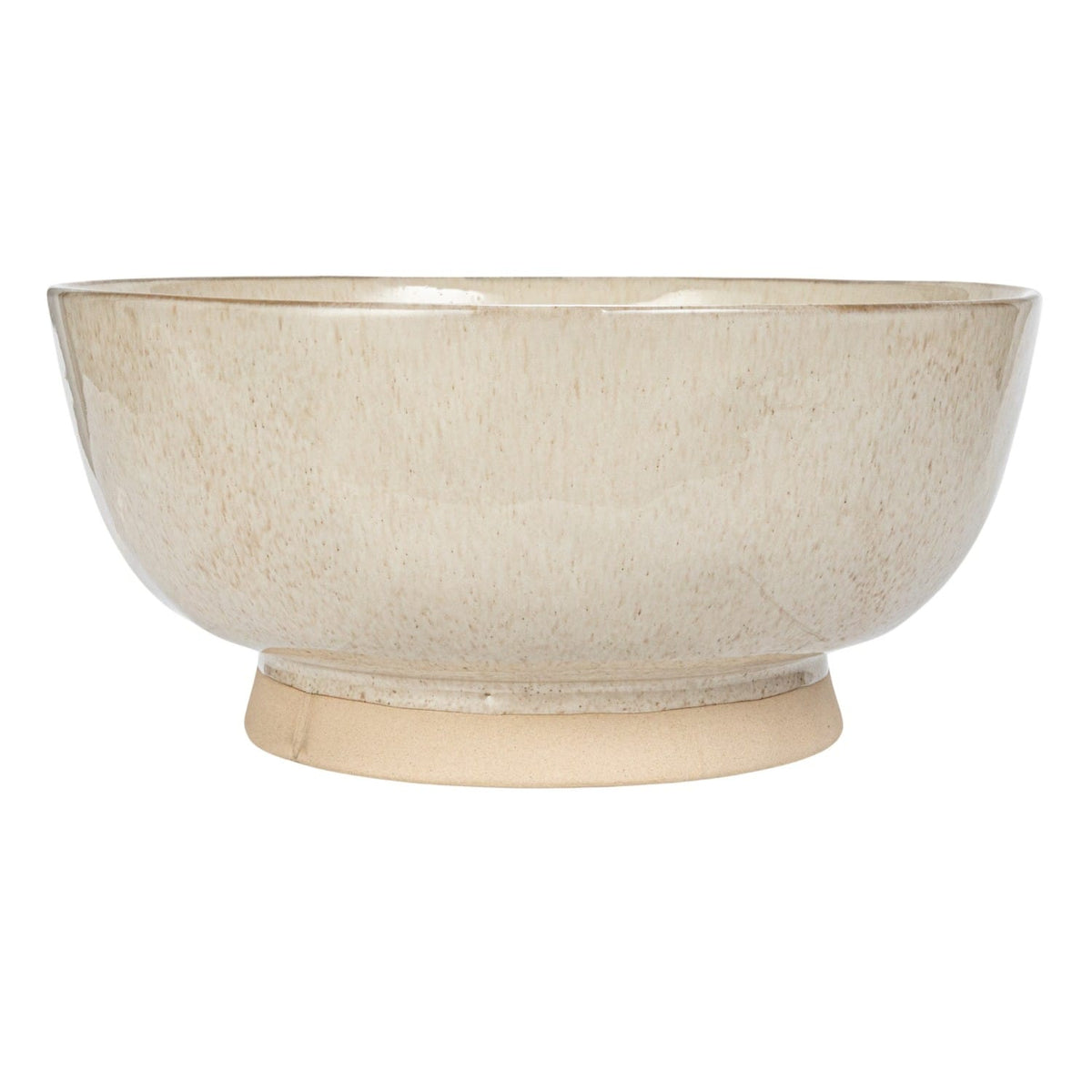 Stoneware Footed Pedestal Bowl - Bloomingville