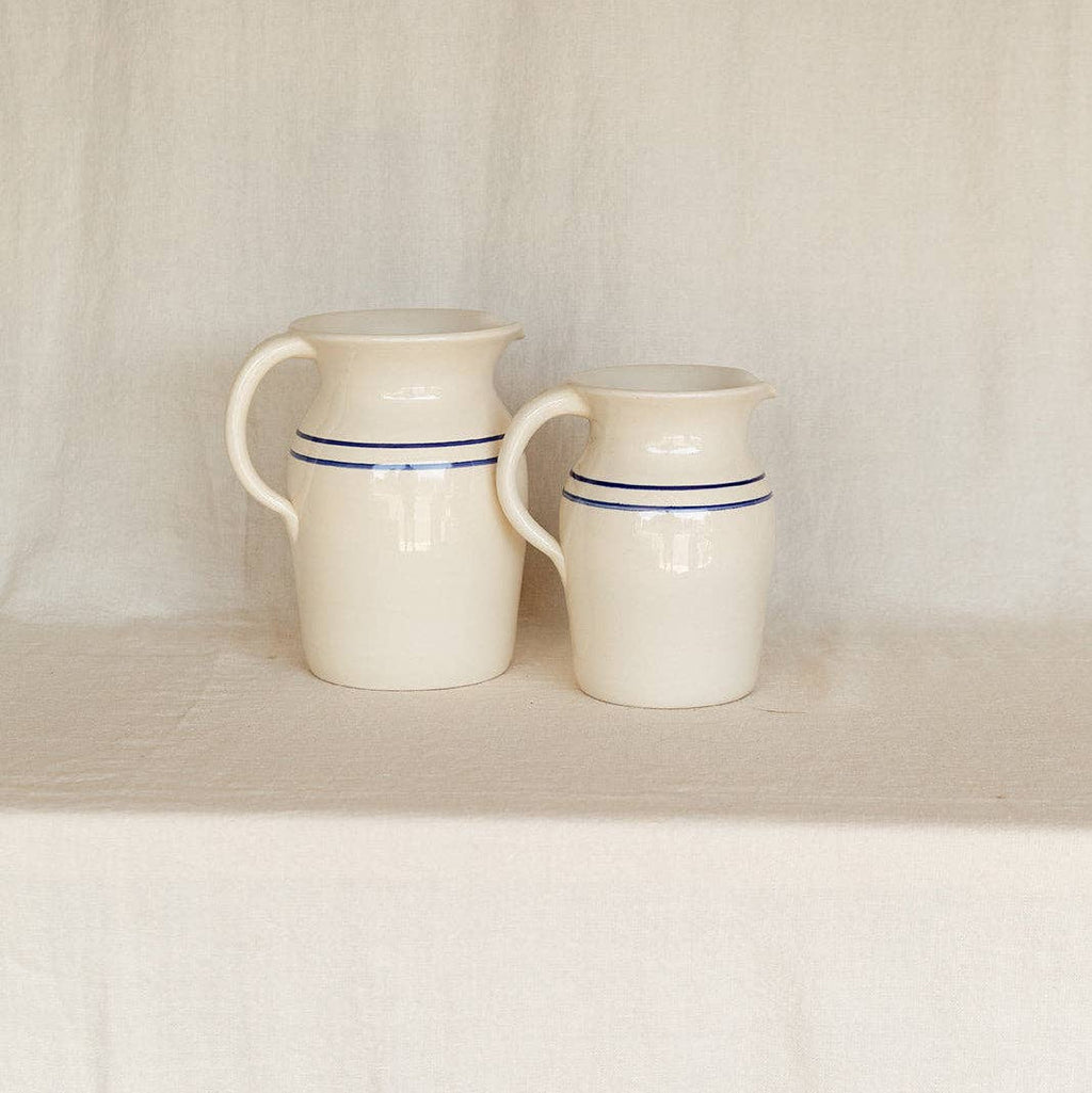 Stoneware Cottage Pitcher – Half Gallon & Gallon