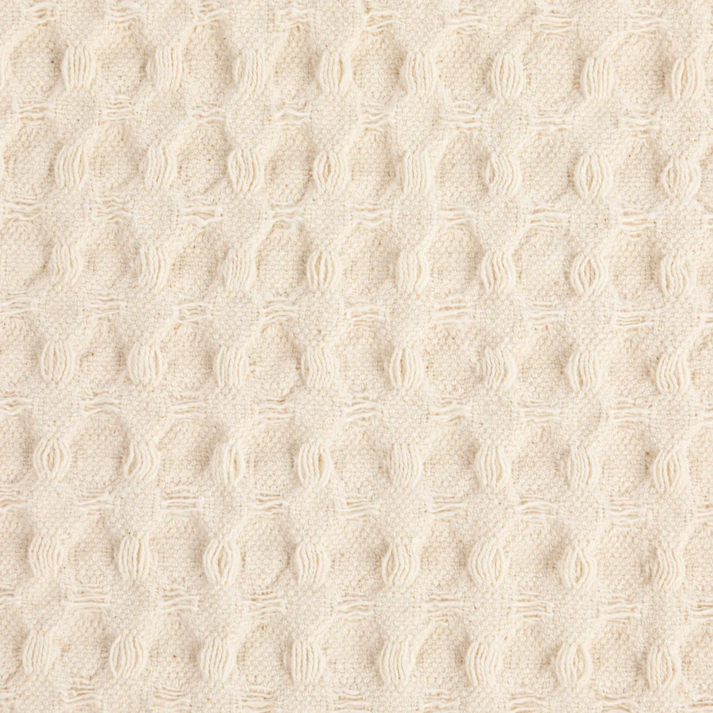 Stonewashed Cotton Waffle Weave Tea Towel – Natural