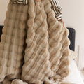 Oversized Tufted Plush Blanket