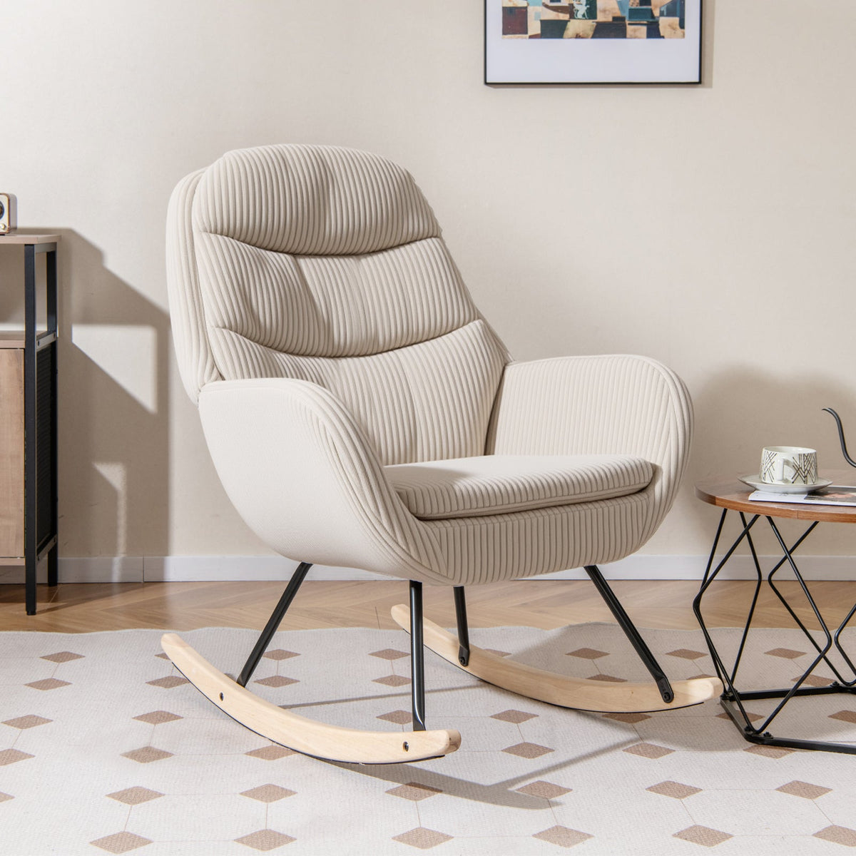 Nursery Glider Rocker - Beige