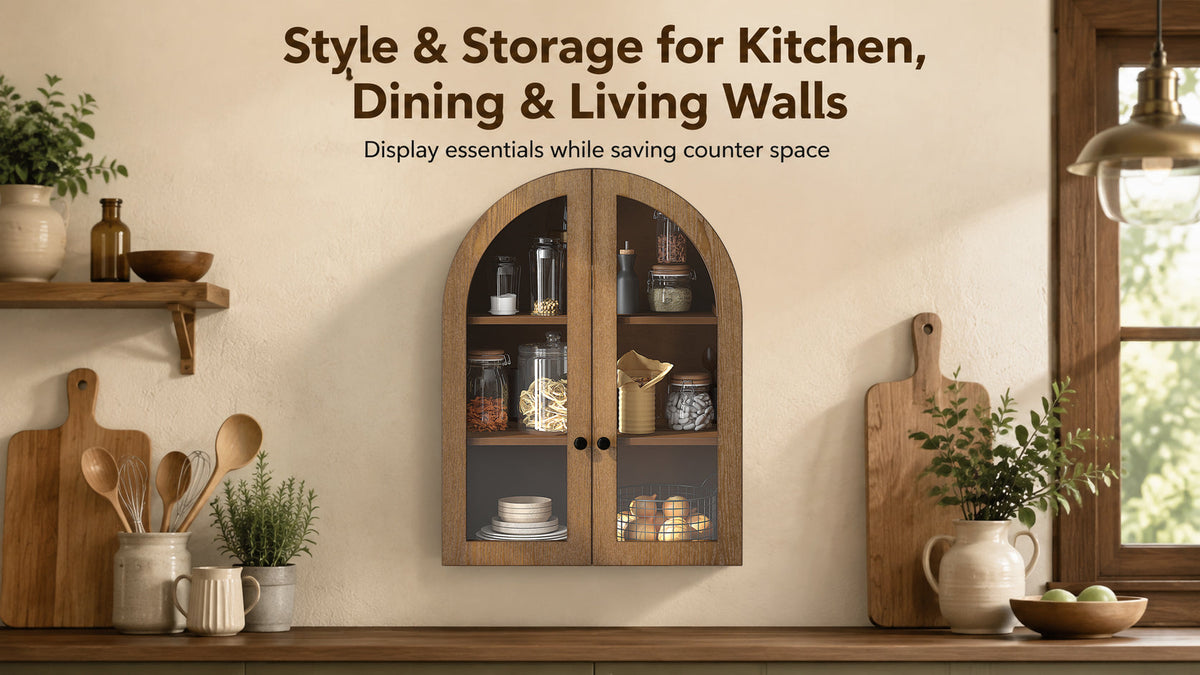 Arched Wall Mounted Cabinet
