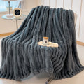 Faux Rabbit Fur Blanket