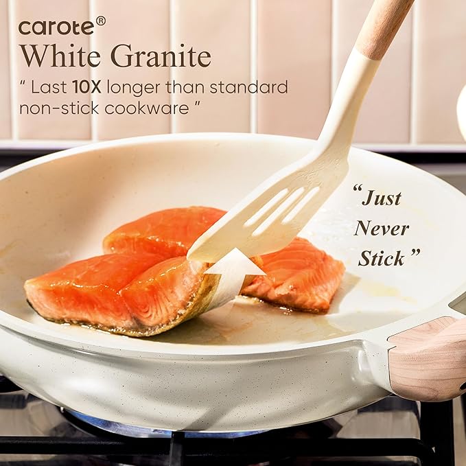 CAROTE Pots and Pans Set - 21 Pcs