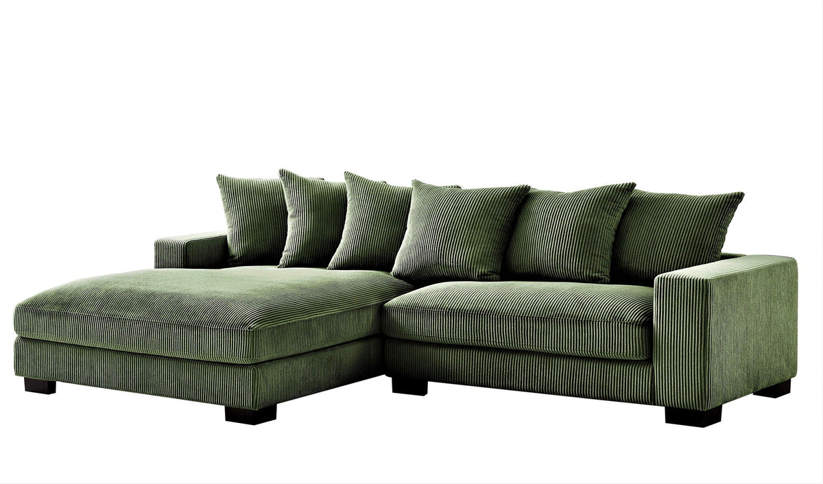 Luxe Oversized Sectional Couch 2 pcs