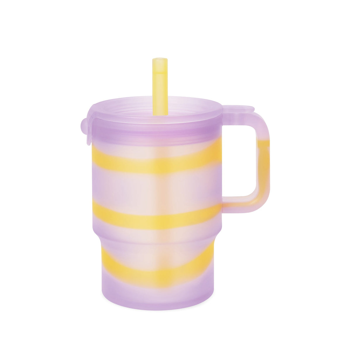 Kids Silicone Tumbler with Straw Lid