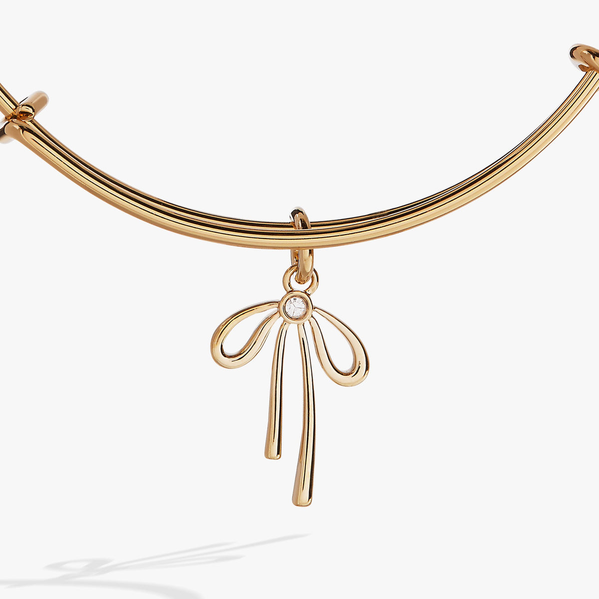 Alex + Ani Bow Charm Bangle