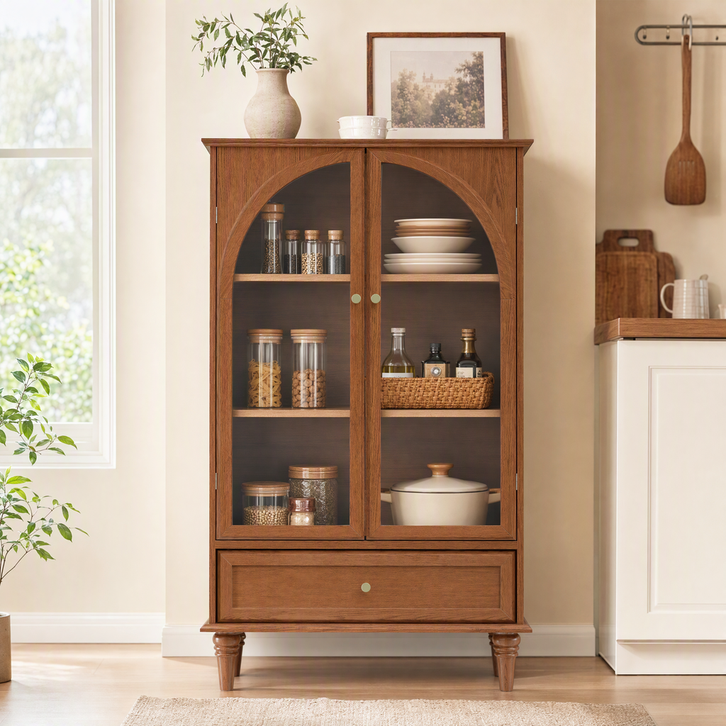 Vintage Accent Cabinet - Antique Glaze