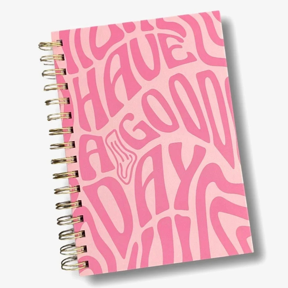 HeyPeacock PREPPY Spiral Notebook