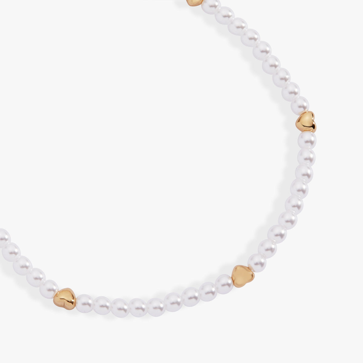 Alex + Ani Heart and Pearl Stretch Bracelet