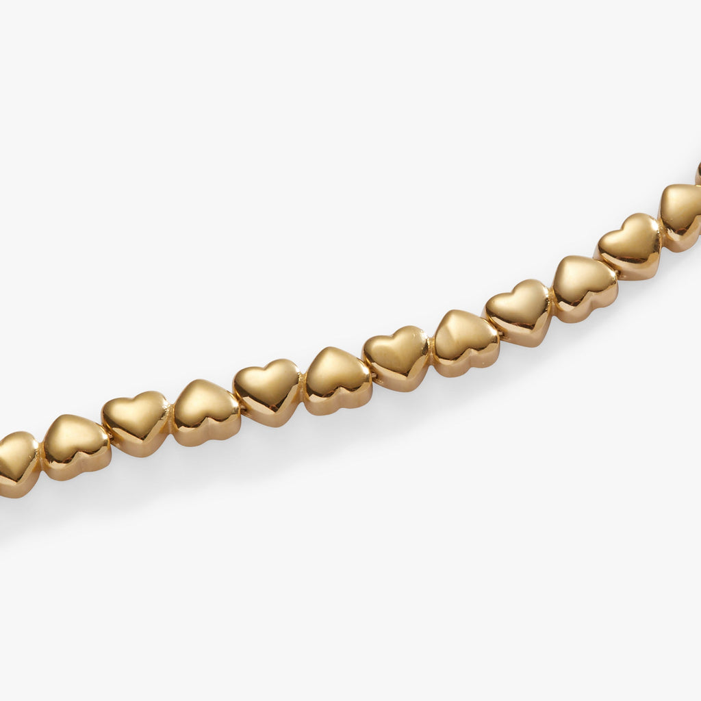 Alex + Ani Heart Charm Tennis Bracelet