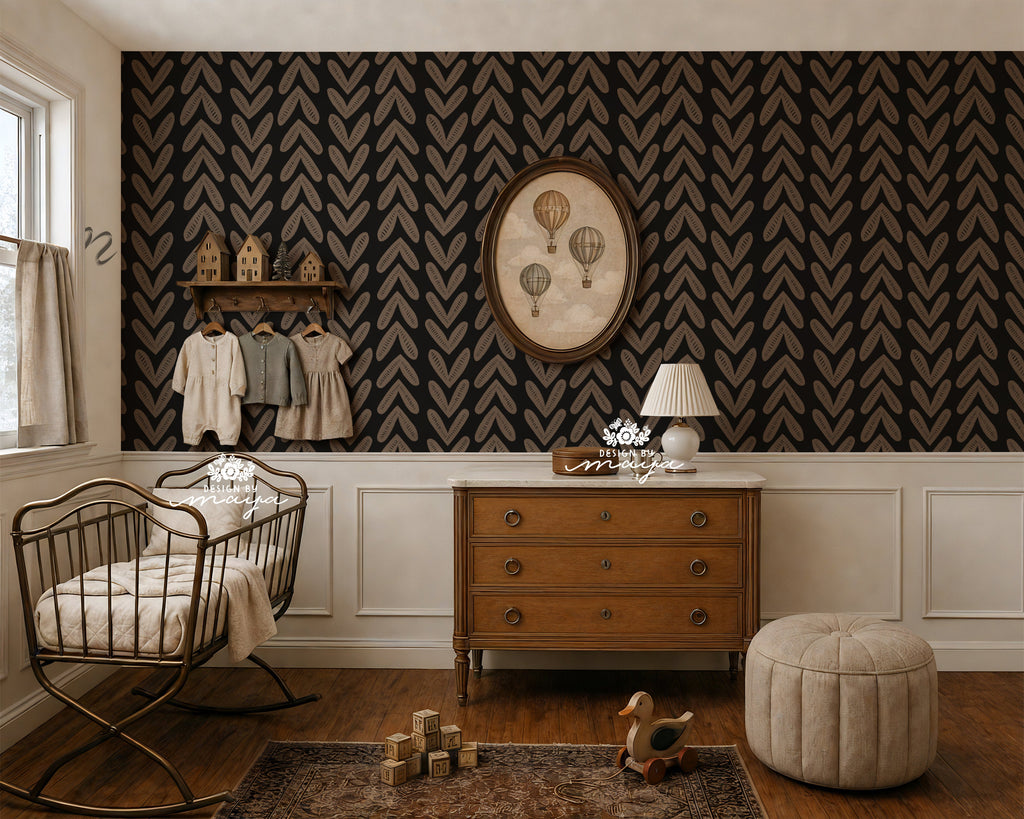 Farmhouse Wallpaper - Nursery Wall Decor Wallpaper