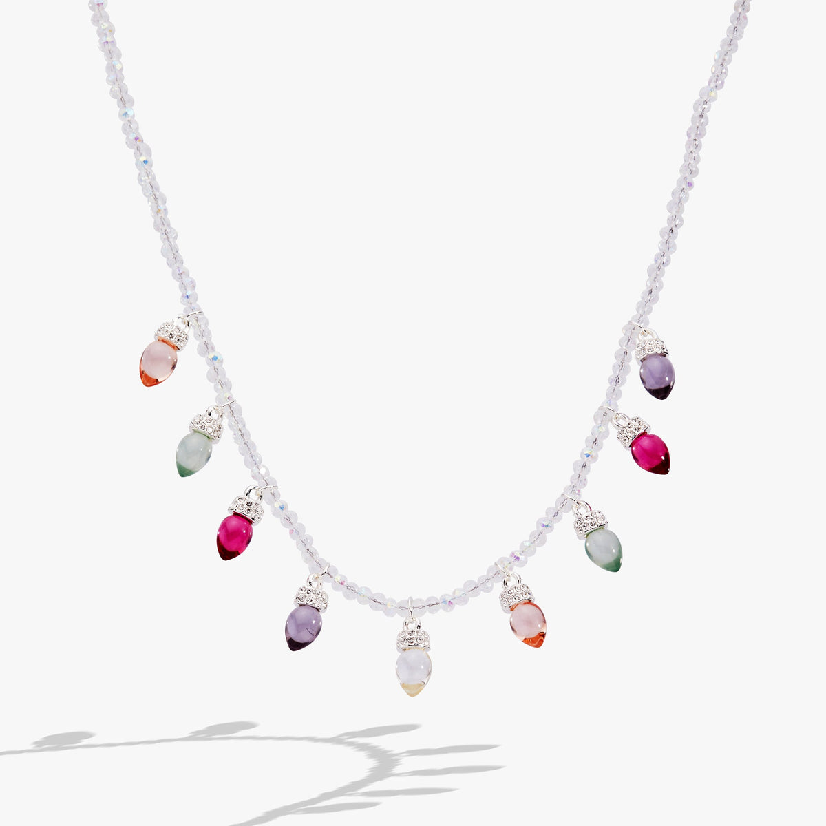 Alex + Ani Christmas Muted Light Bulb Necklace