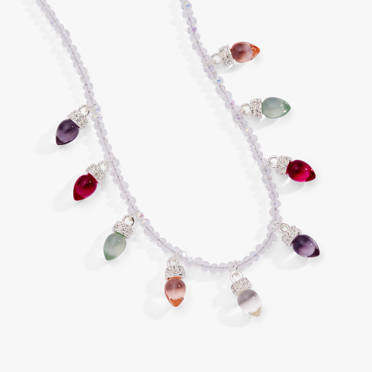 Alex + Ani Christmas Muted Light Bulb Necklace