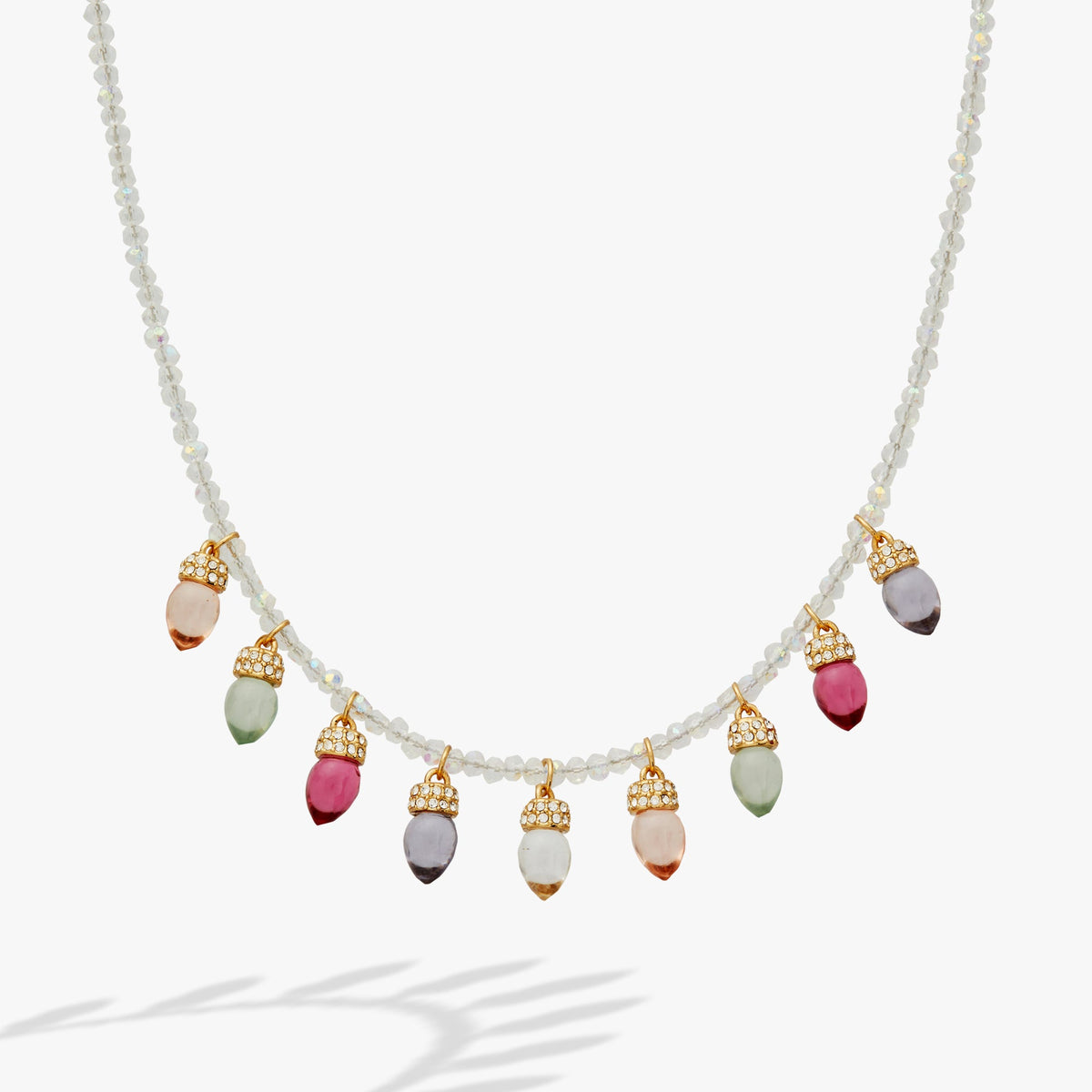 Alex + Ani Christmas Muted Light Bulb Necklace