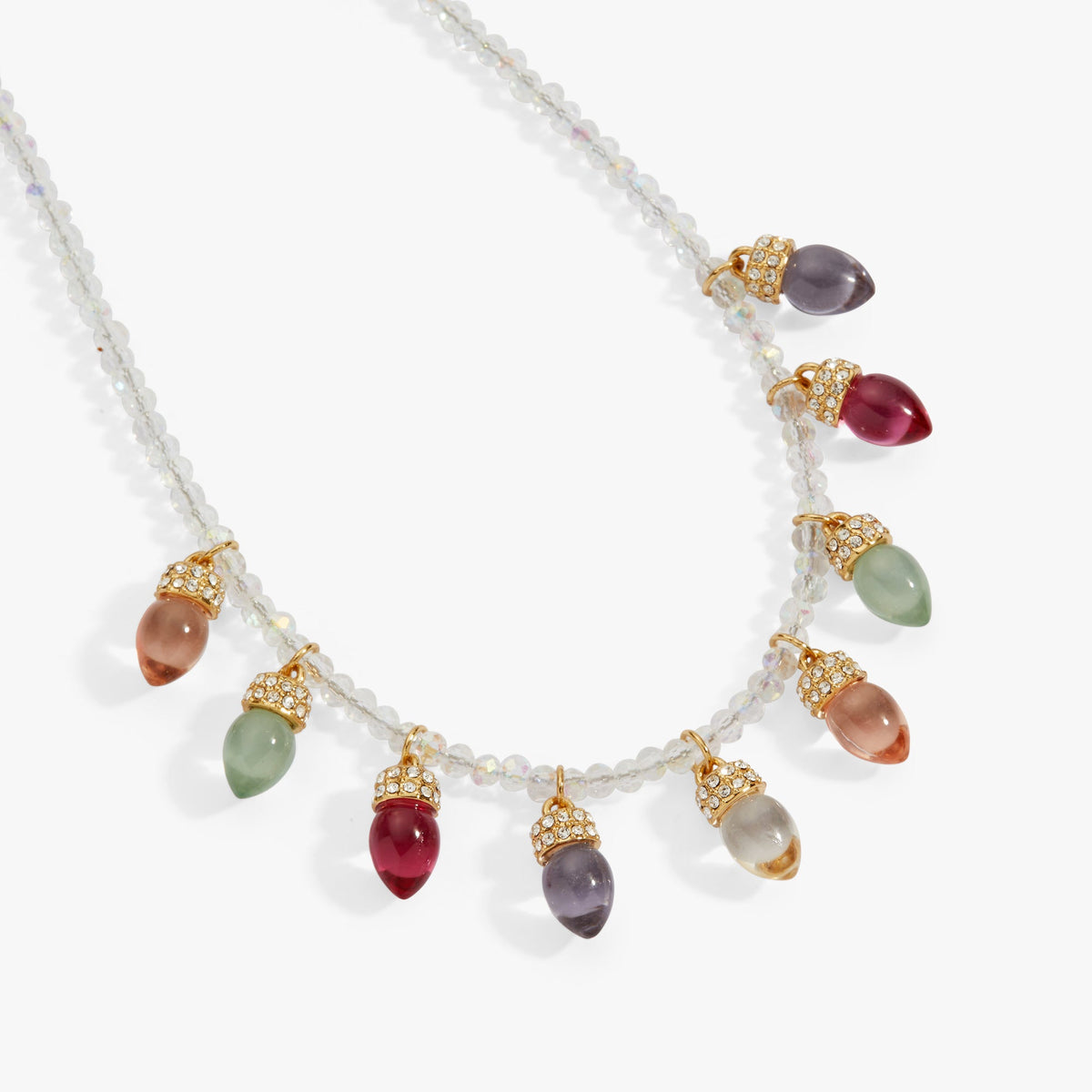 Alex + Ani Christmas Muted Light Bulb Necklace