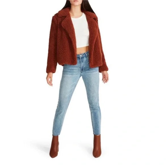 Steve Madden Teddy as She Goes Faux Fur Coat