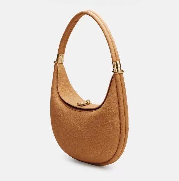 Cowhide Moon Bag