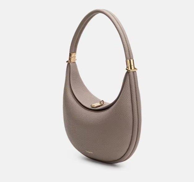 Cowhide Moon Bag