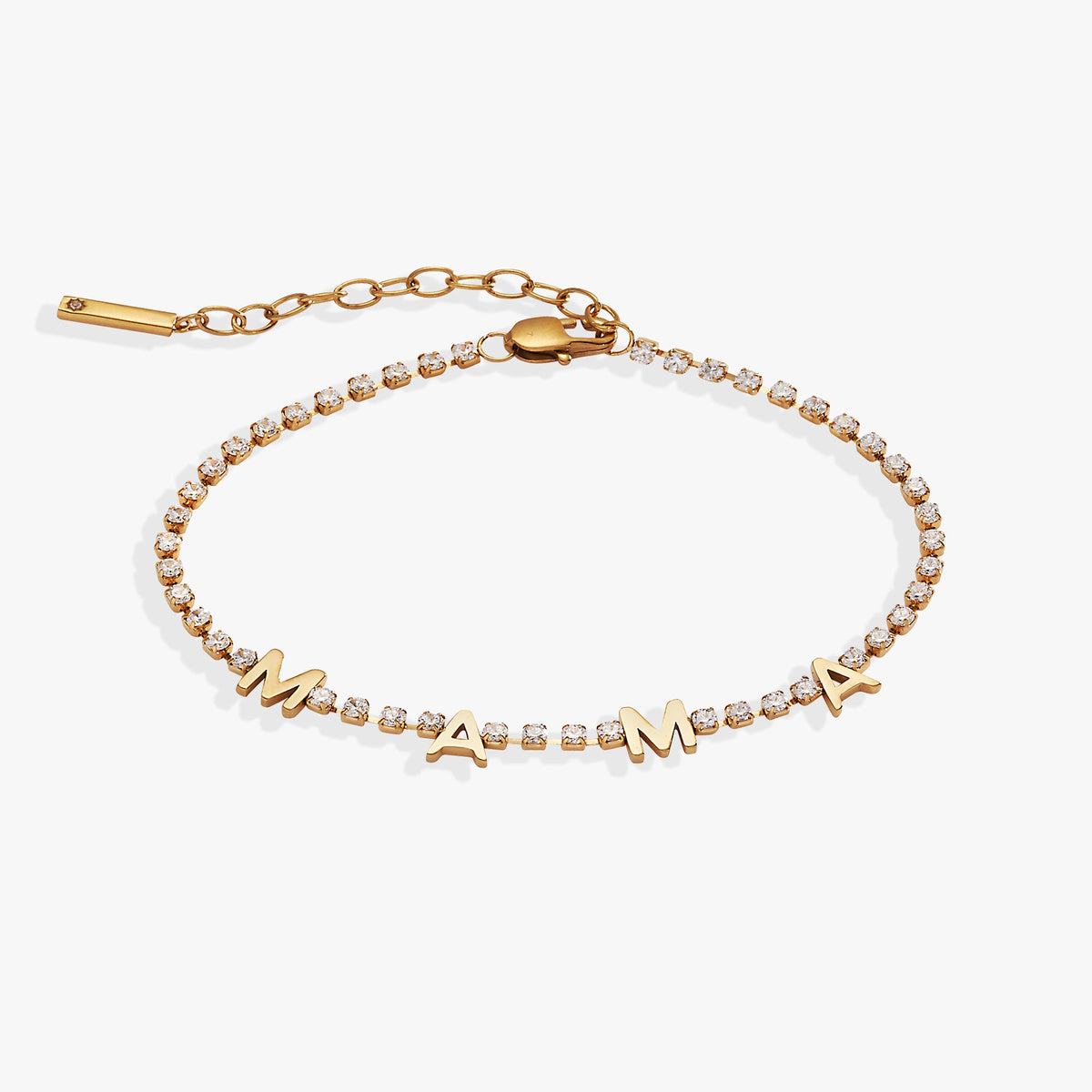 Alex + Ani 'Mama' Crystal Tennis Bracelet