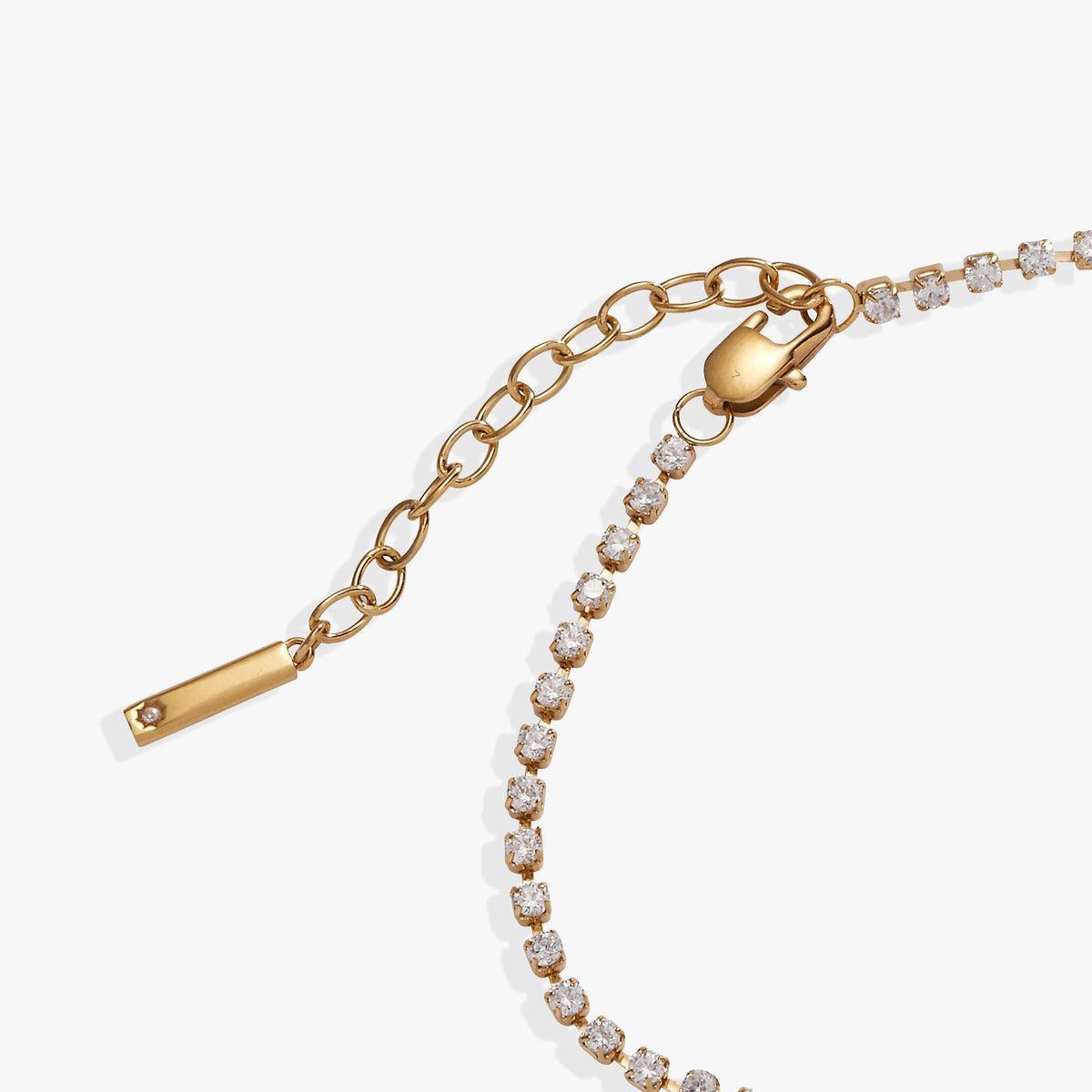 Alex + Ani 'Mama' Crystal Tennis Bracelet
