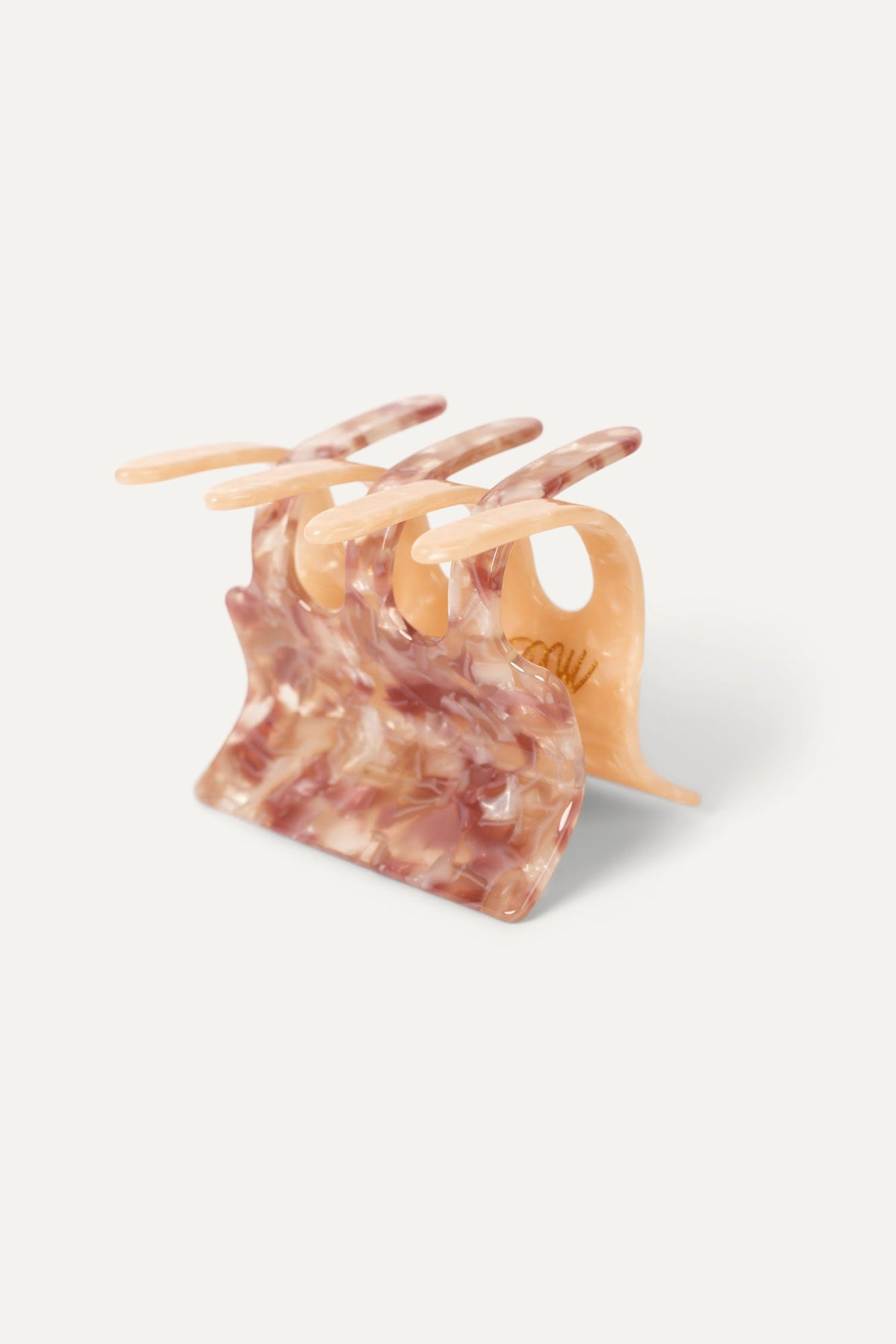 Gemini Claw in Rose Quartz