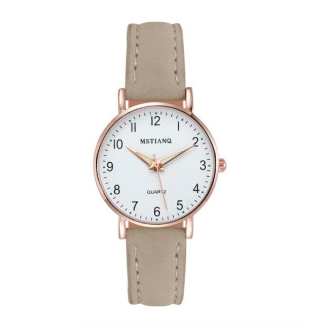 Smooth Leather Watch