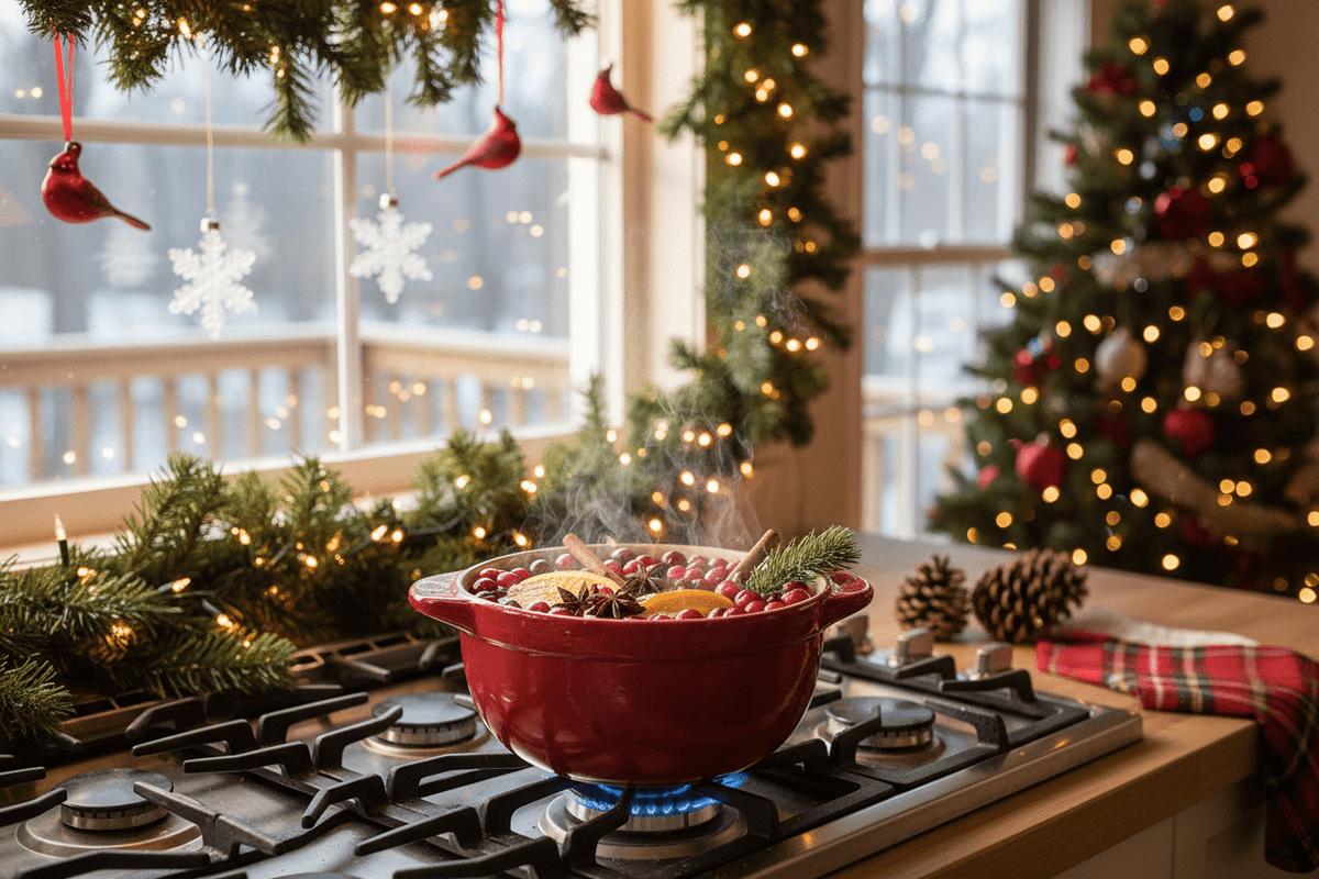 Christmas Morning Stovetop Potpourri