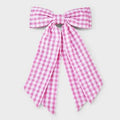 Art class™ Gingham Hair Clip - Pink