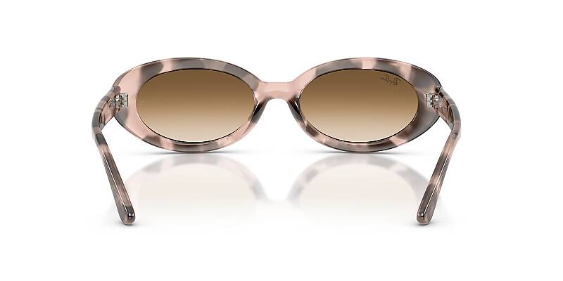 Ray-Ban Pink Tortoise Shell with Gradient Lenses