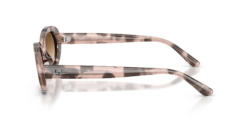 Ray-Ban Pink Tortoise Shell with Gradient Lenses