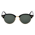 Ray-Ban Clubround Classic Sunglasses Black Gold