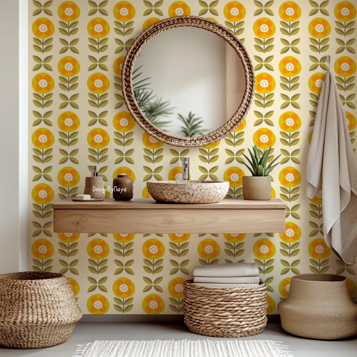 Retro Style Wallpaper - House Wallpapers