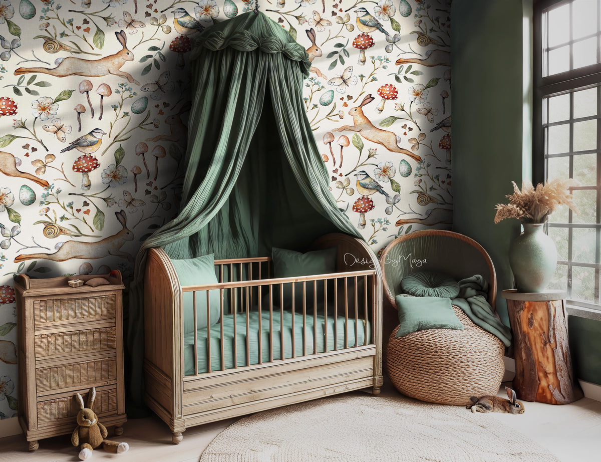 Farmhouse wallpaper - Nursery Wall Decor Wallpapers