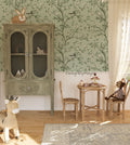 Boho Leaves wallpaper - Nursery Wall Decor Wallpapers
