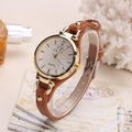 Thin Leather Watch
